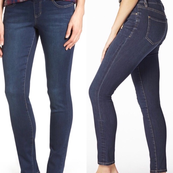 NEW JAG Dark Indigo Stretch Skinny Ankle Jeans Size 16 - Picture 1 of 6